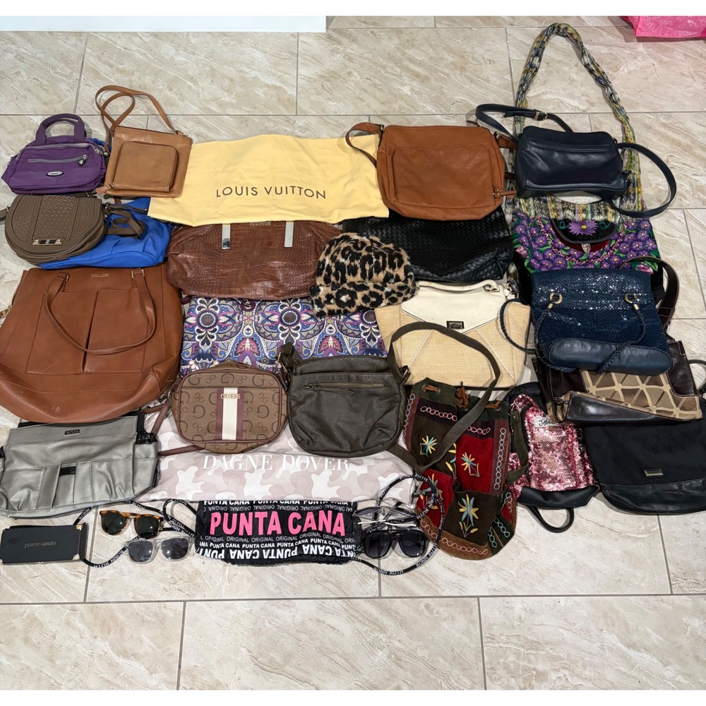 Kate Spade, Fossil, Guess Designer Purse Wallet Wholesale Reseller Lot 30 Pieces - Picture 2 of 11